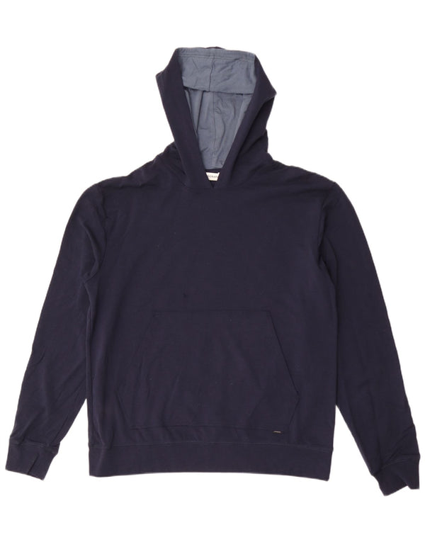 Marks & Spencer Herre Autograph Hoodie Jumper Large Navy Blue