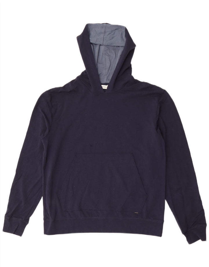 Marks & Spencer Herre Autograph Hoodie Jumper Large Navy Blue