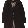 Roccobarocco Dame Overfrakke IT 48 XL Sort Polyester