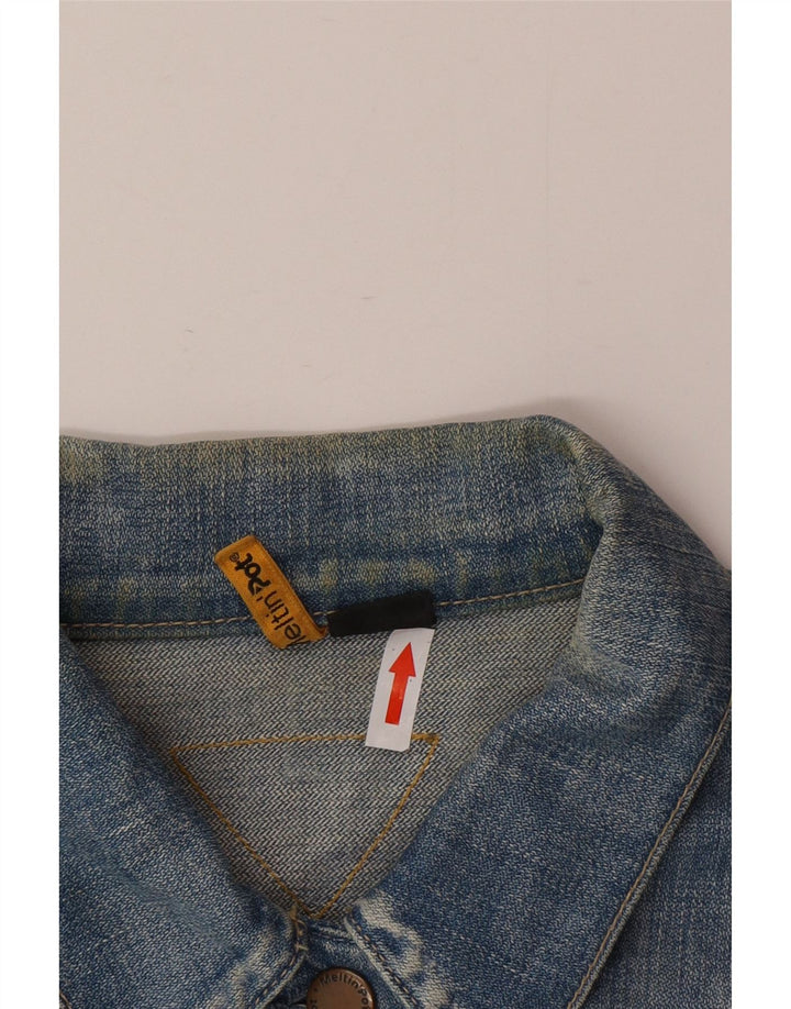 Meltin' Pot Dame denimjakke UK 14 Medium Blue Cotton