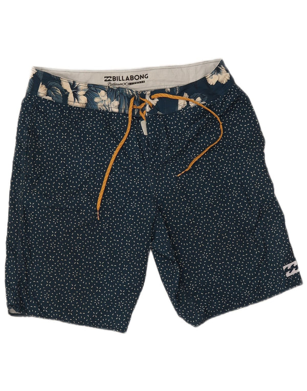 BILLABONG Badeshorts til mænd Medium marineblå plettet polyester