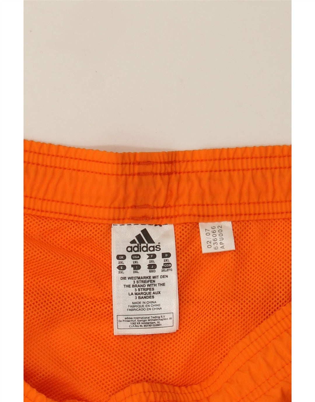 Adidas Badetøj til mænd 2XL orange nylon