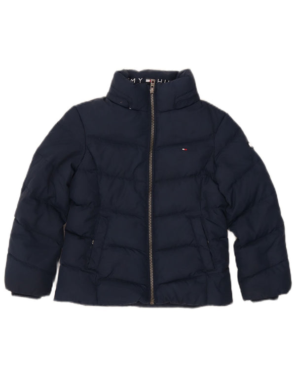 Tommy Hilfiger drenge polstret jakke 5-6 år marineblå polyester