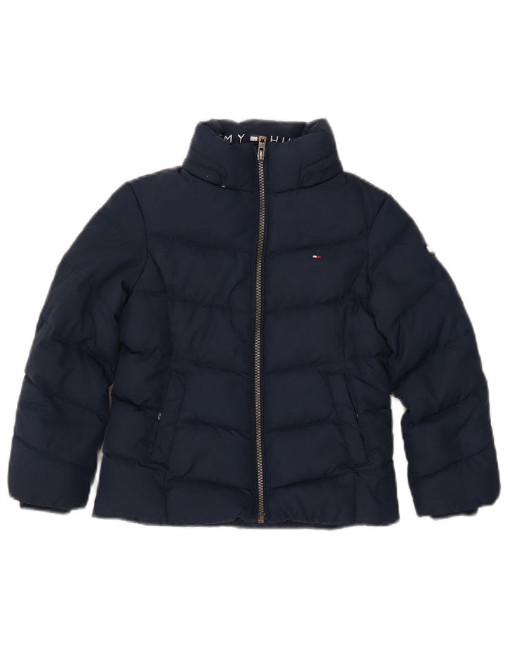 Tommy Hilfiger drenge polstret jakke 5-6 år marineblå polyester