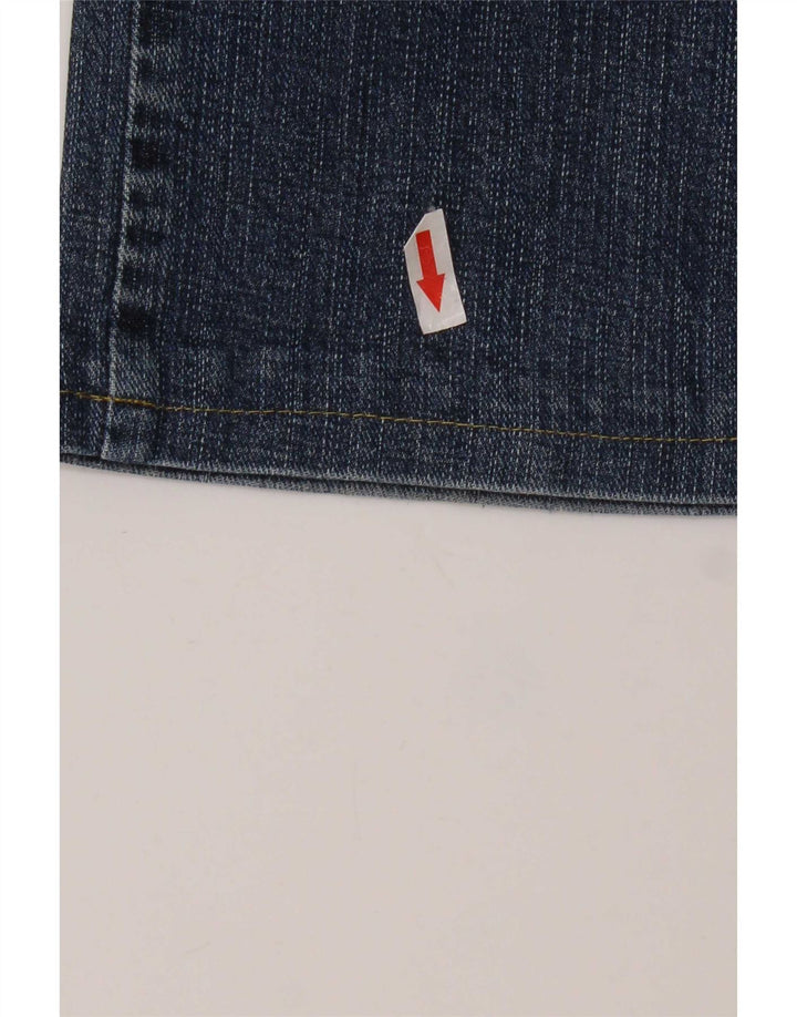 Wrangler Herre Texas Stretch Straight Jeans W32 L27 Blå Bomuld