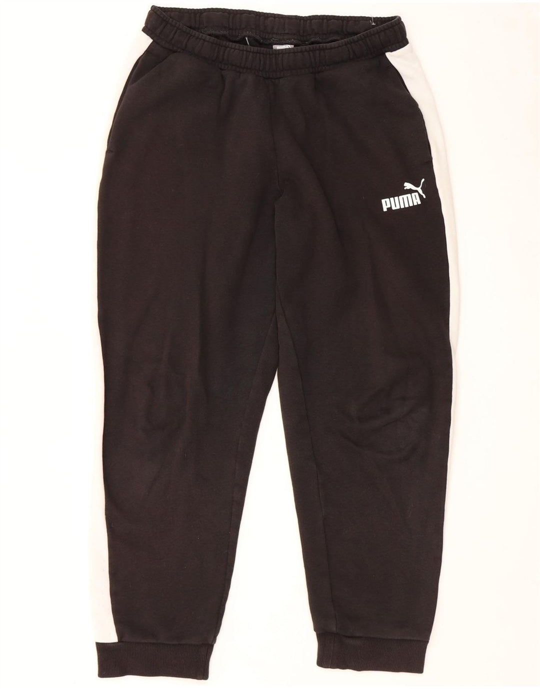 Puma Herre Crop træningsdragt Bukser Joggers Medium Sort Colourblock