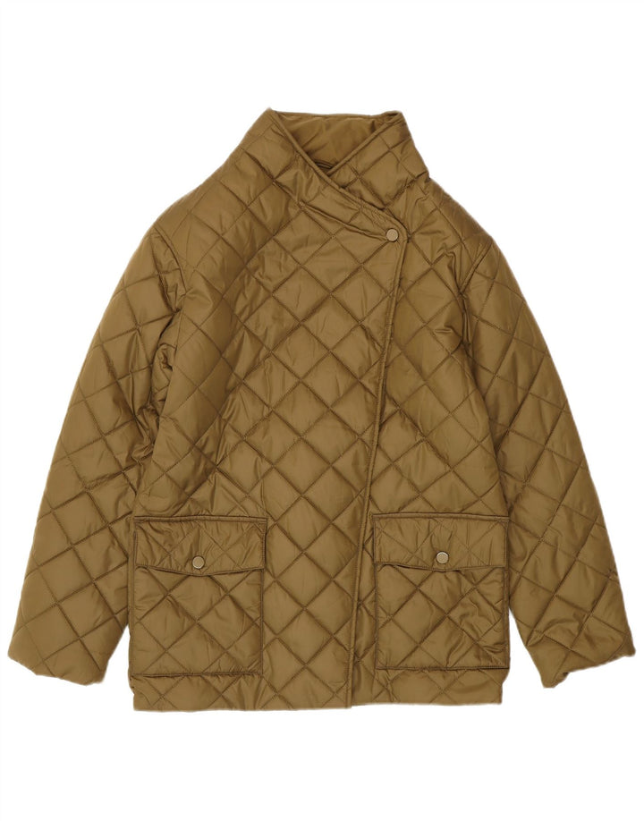 Gant Dame Oversized Quiltet Jakke UK 6 XS Khaki