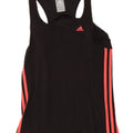 Adidas Dame Climalite Vest Top UK 10 Small Black Polyester