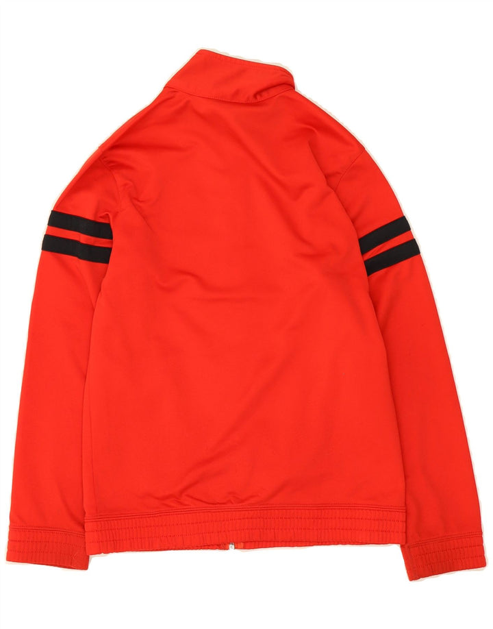 CHAMPION Boys Graphic Tracksuit Top Jacket 9-10 Years Medium Red Polyester Vintage Champion and Second-Hand Champion from Messina Hembry 