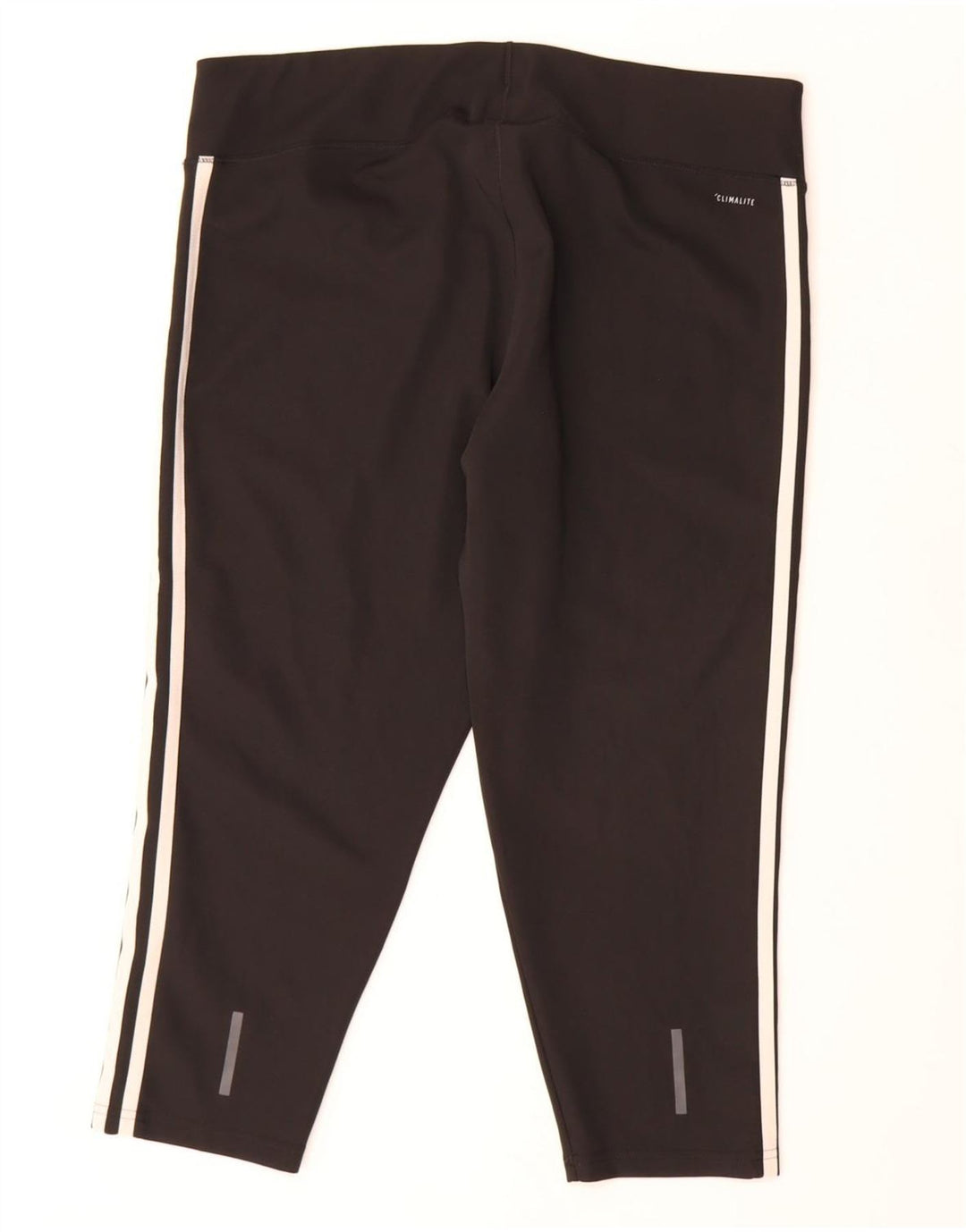 Adidas Dame Climalite Capri Leggings UK 18 XL Sort Polyester
