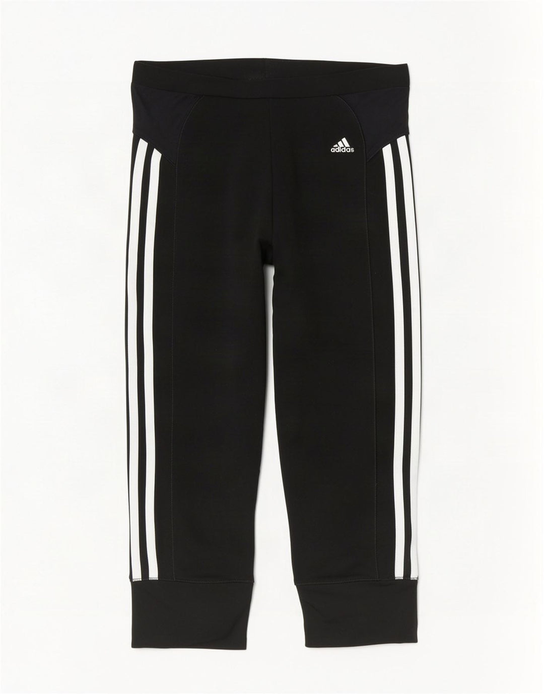 Adidas Dame Climacool Capri Træningsdragt Bukser Joggers UK 14 Medium Sort