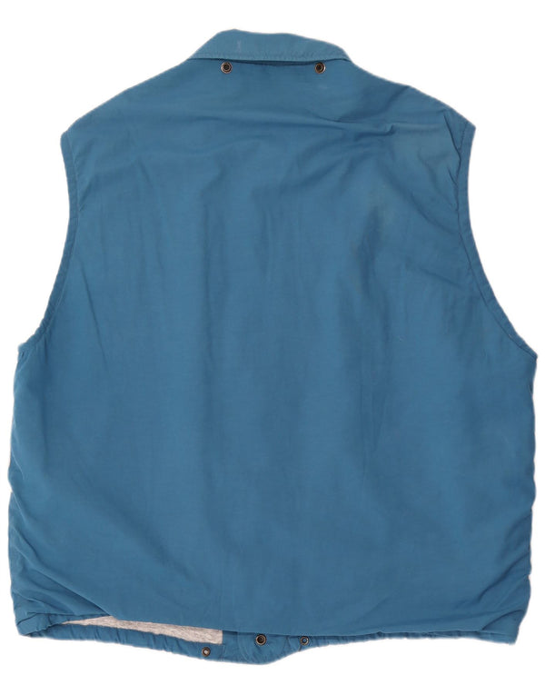 Carrera Herre Grafisk Gilet UK 42 XL Blå Colourblock Polyester