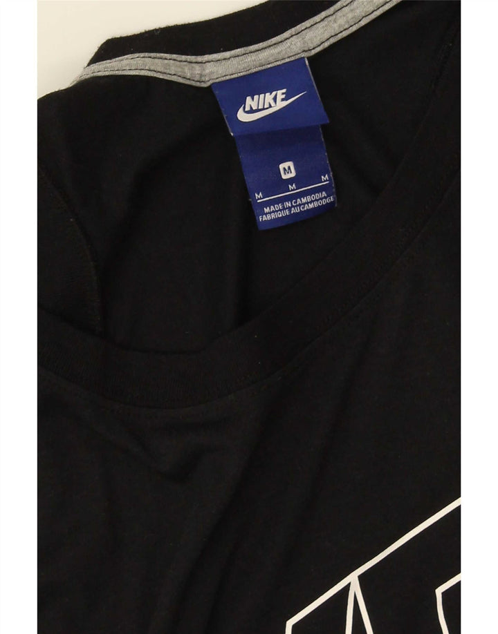 Nike Dame Grafisk Vest Top UK 14 Medium Sort