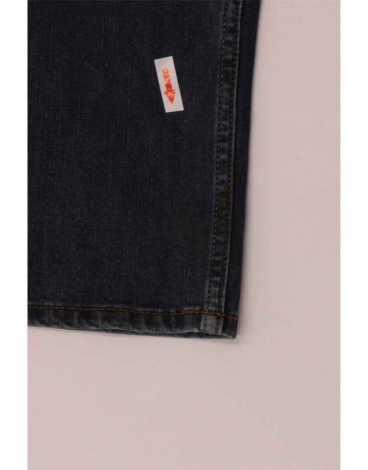 Wrangler Herre Slim Straight Jeans W38 L30 Blå