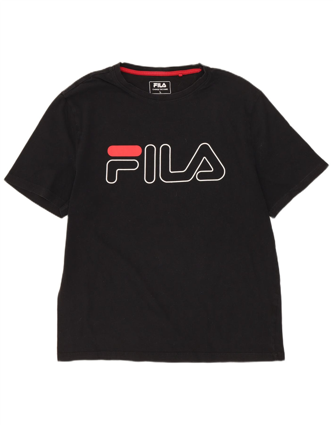 FILA Herre Grafisk T-Shirt Top Stor Sort