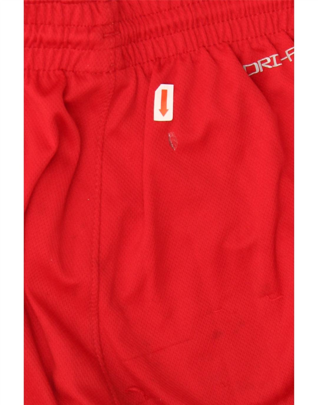 JORDAN drenge Dri Fit grafiske sportsshorts 13-14 år XL rød farveblok