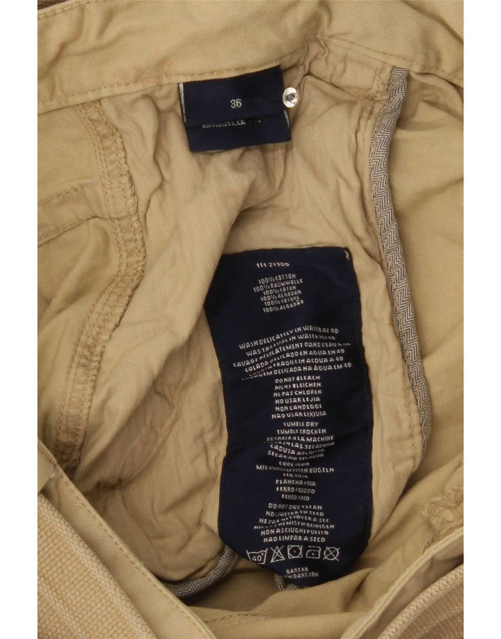 Gant Herre Cargo Shorts W36 Large Beige Bomuld