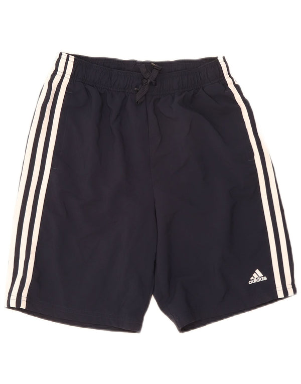 Adidas Boys Aeroready Sports Shorts 13-14 år Navy Blue Polyester
