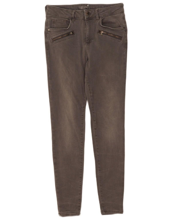 Marks & Spencer Dame Skinny Jeans UK 12 Medium W28 L30 Grå Bomuld