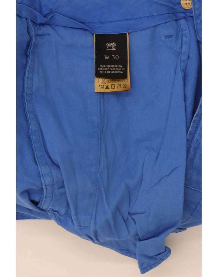 Scotch & Soda Chino Shorts til mænd W30 Medium Blue Bomuld