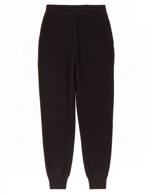 Hollister Dame grafisk træningsdragt Bukser Joggers UK 8 Small Black