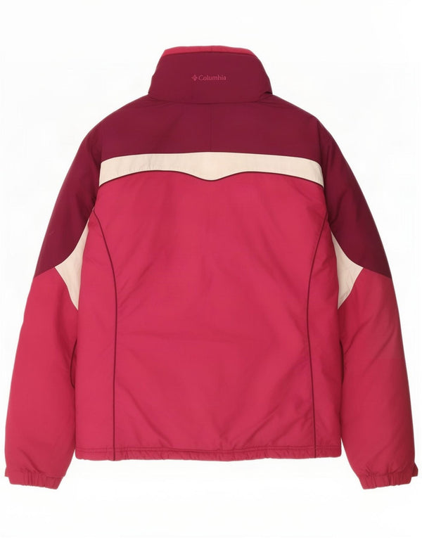 Columbia Girls Skijakke 15-16 år Pink Colourblock Polyester