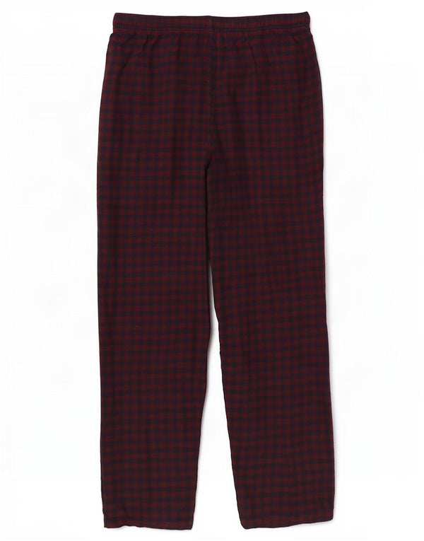 Marks & Spencer Herre Nattøj Træningsdragt Bukser Large Red Gingham Cotton