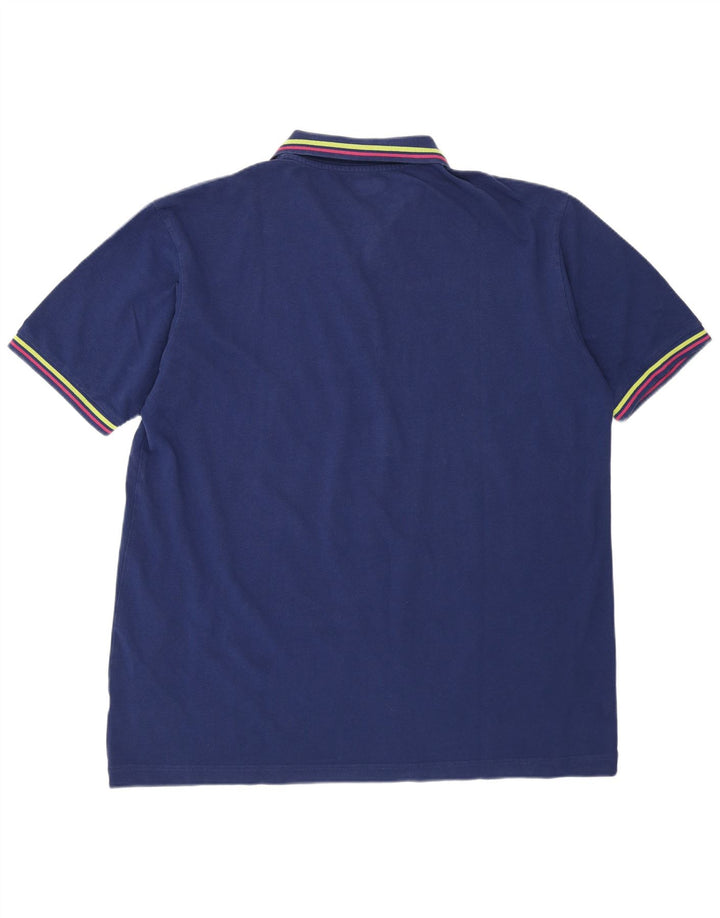 Kappa Herre Slim Fit Polo Shirt 3XL Navy Blue