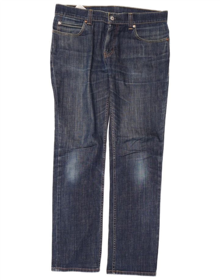 Levi's Herre 511 Slim Jeans W36 L34 Blå Bomuld