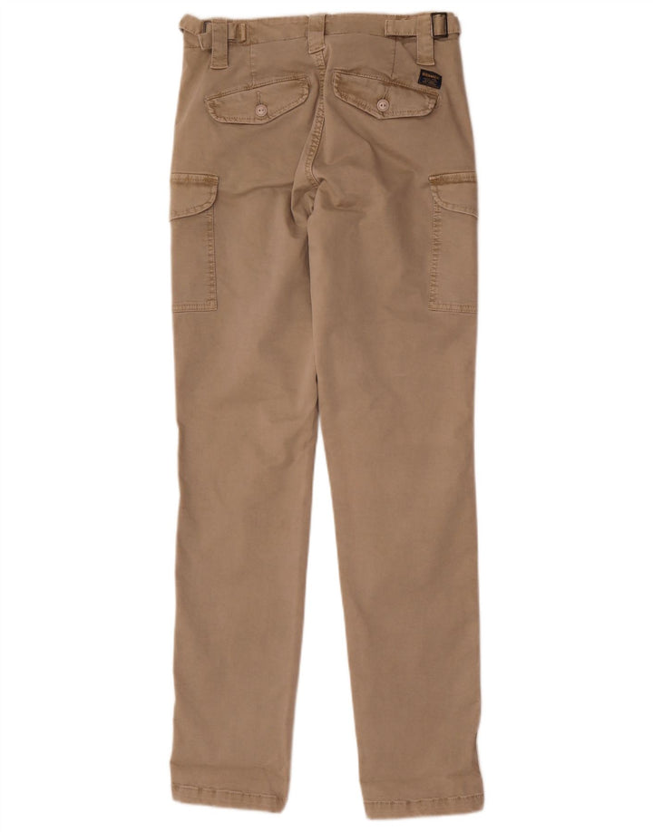 Blauer Herre Slim Cargo Bukser W28 L32 Beige Bomuld