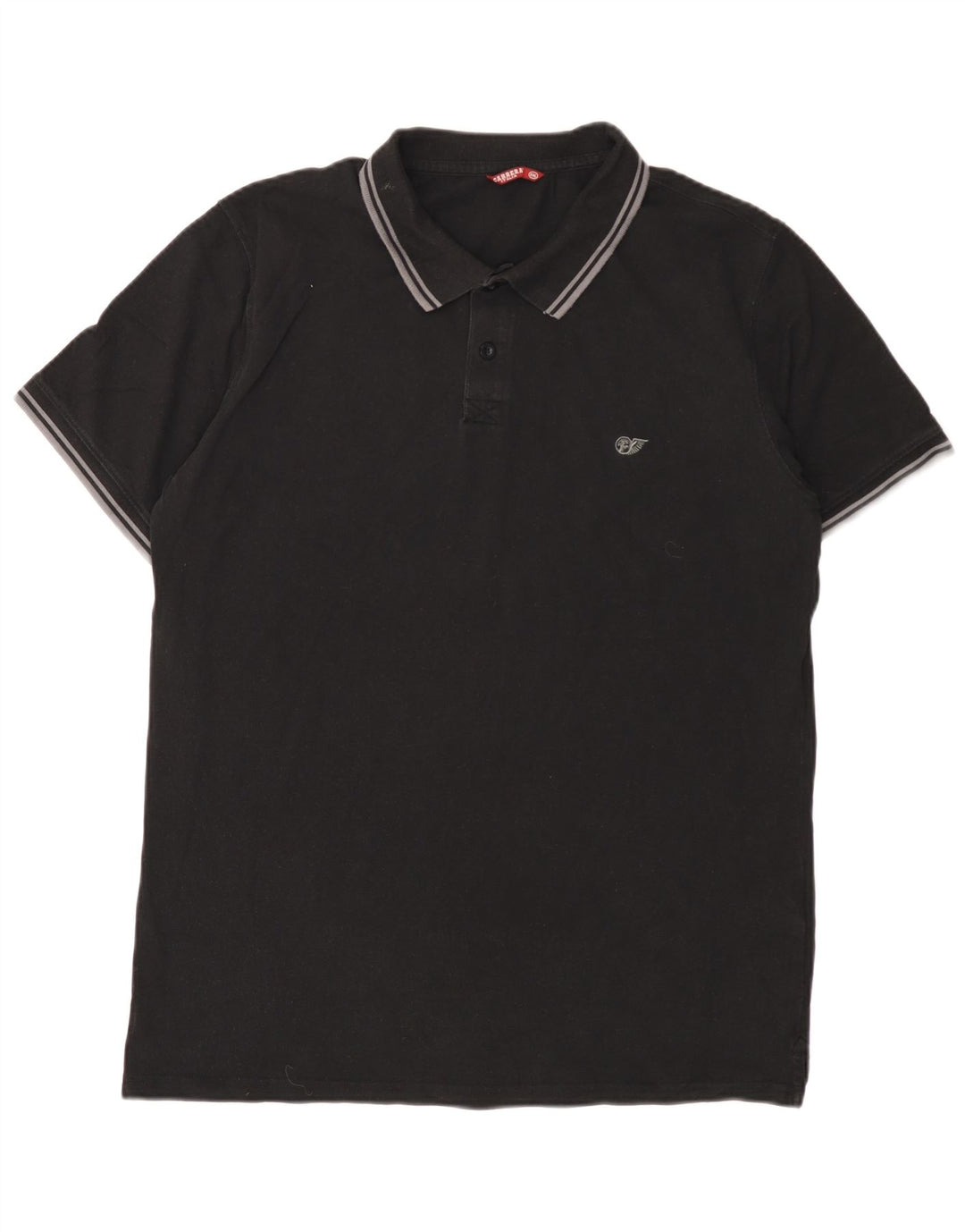 Carrera herre poloshirt 2XL sort bomuld