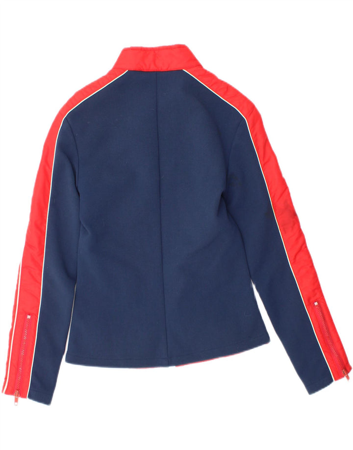 KLEPPER Womens Windbreaker Jacket EU 36 XS Red Colourblock Polyamide Vintage Klepper and Second-Hand Klepper from Messina Hembry 