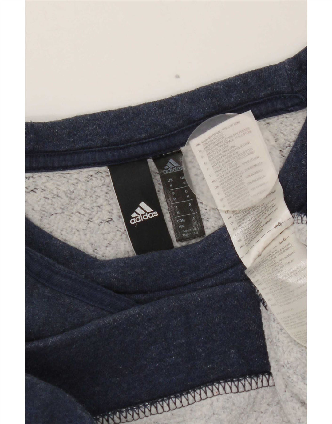 Adidas sweatshirt til mænd Medium marineblå bomuld