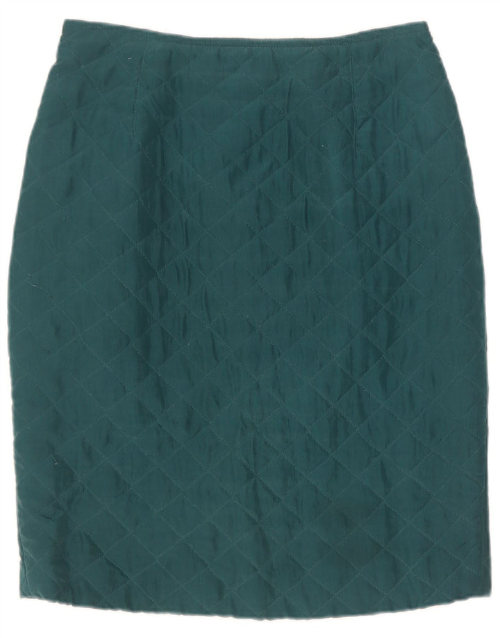 Colmar Womens Ten Yards Quilted Pencil Skirt IT 48 Medium W29 Grøn