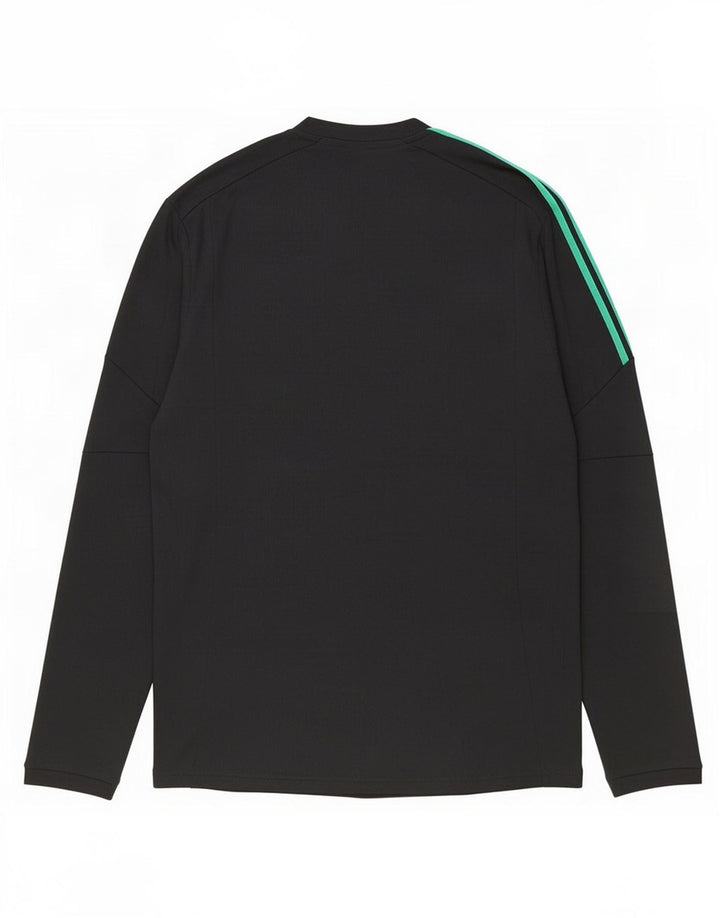 Adidas Herre Irish Football Top Langærmet Medium Sort Polyester