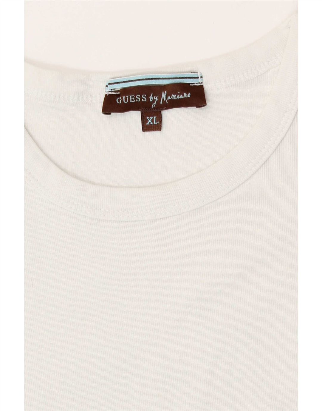 Guess By Marciano Herre grafisk T-shirt top XL Hvid