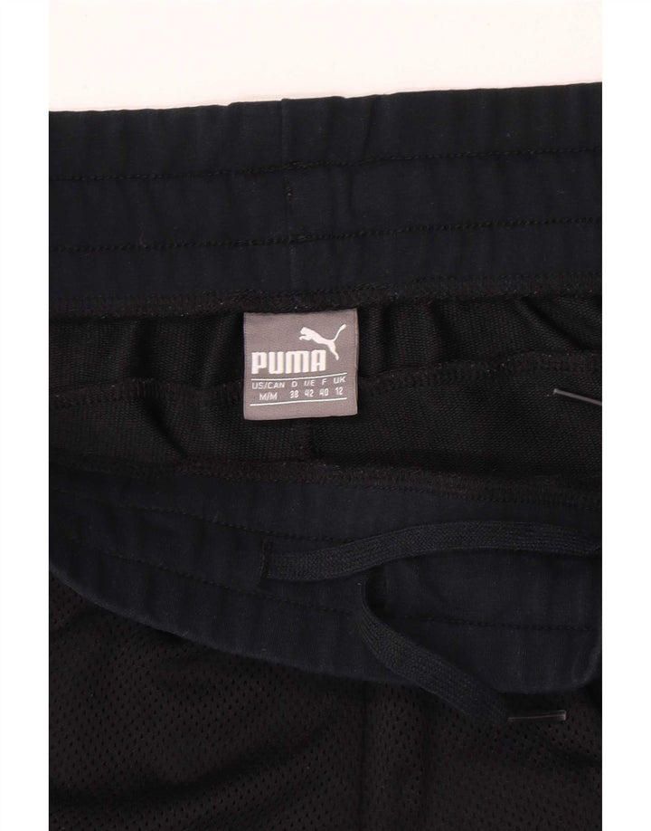 Puma Sportsshorts til kvinder UK 12 Medium Navy Blue Colourblock Polyester