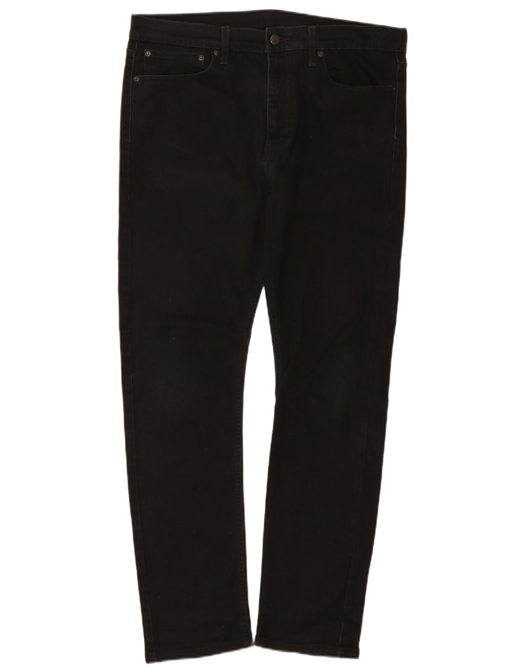 Levi's Slim Jeans til kvinder W36 L31 Sort bomuld