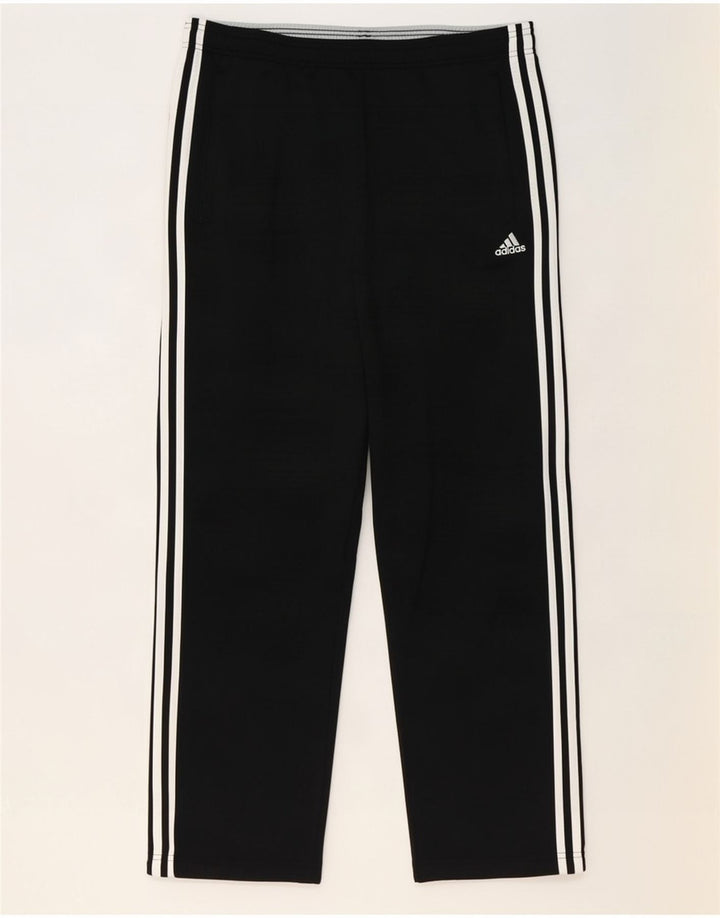 Adidas Træningsdragtsbukser til mænd UK 44/46 Large Black Colourblock Polyester