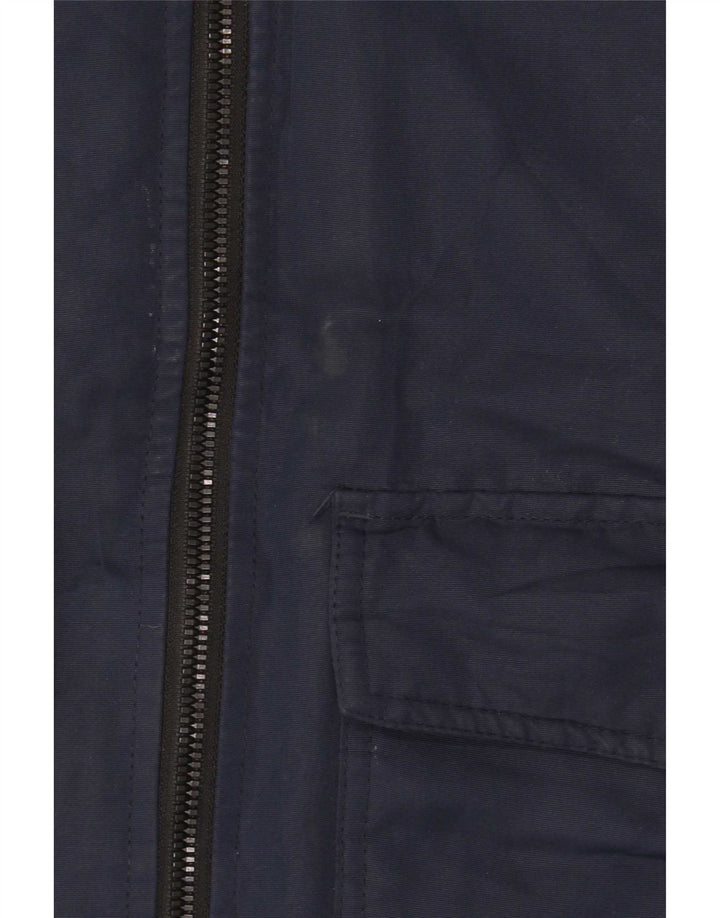 Jack & Jones Polstret frakke med hætte til drenge 13-14 år marineblå polyester