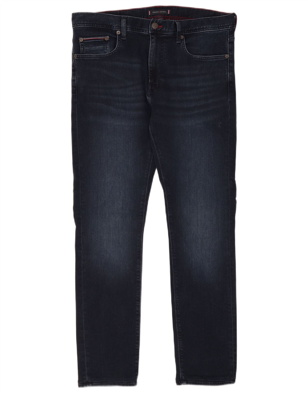 Tommy Hilfiger Herre Bleecker Slim Jeans W34 L32 Marineblå Bomuld