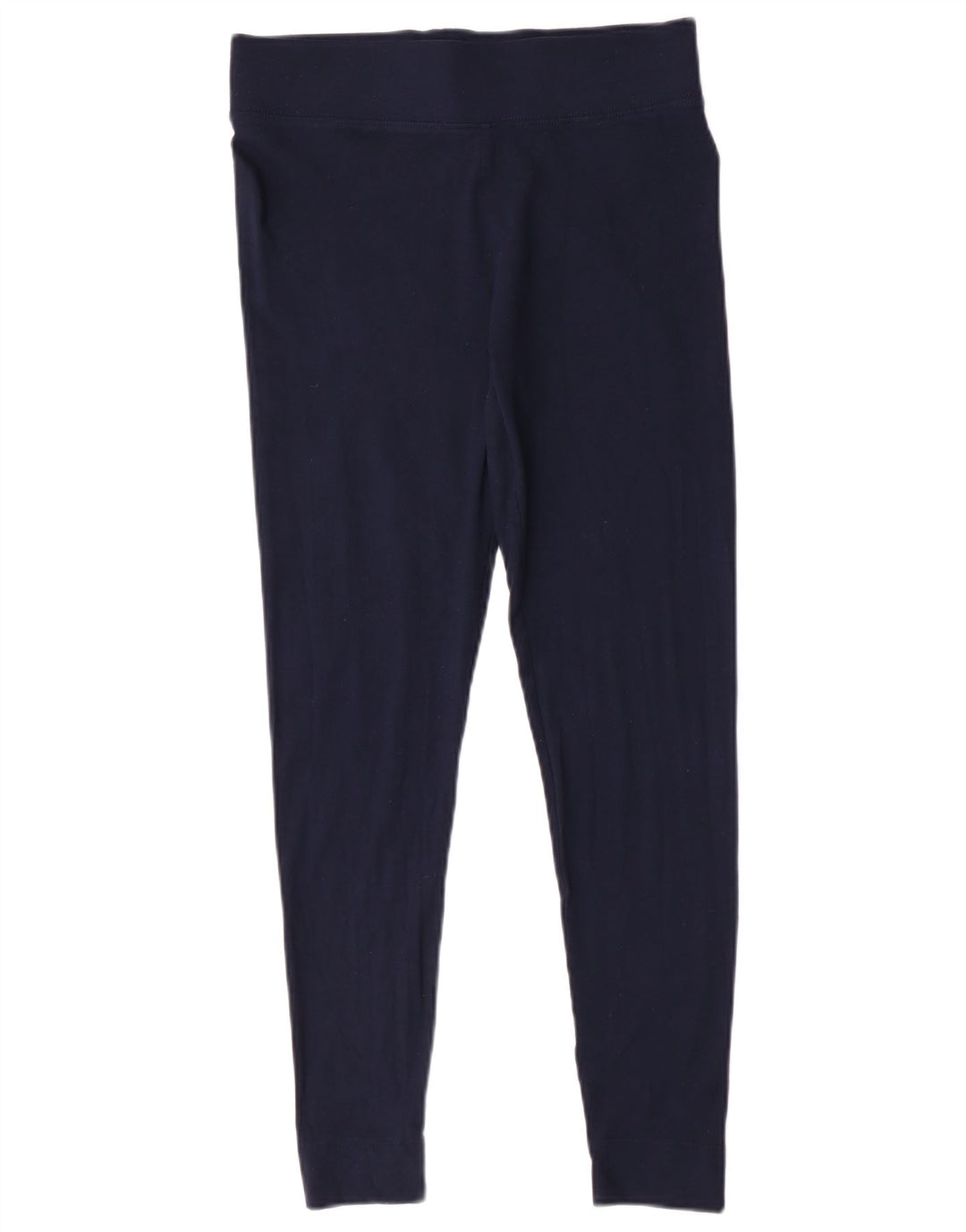 Marks & Spencer Dame Leggings UK 12 Medium Navy Blue Viscose