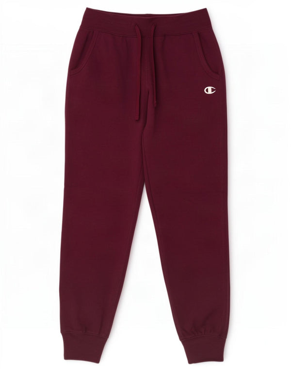 Champion Dame træningsdragt Bukser Joggers UK 10 Small Bourgogne Bomuld