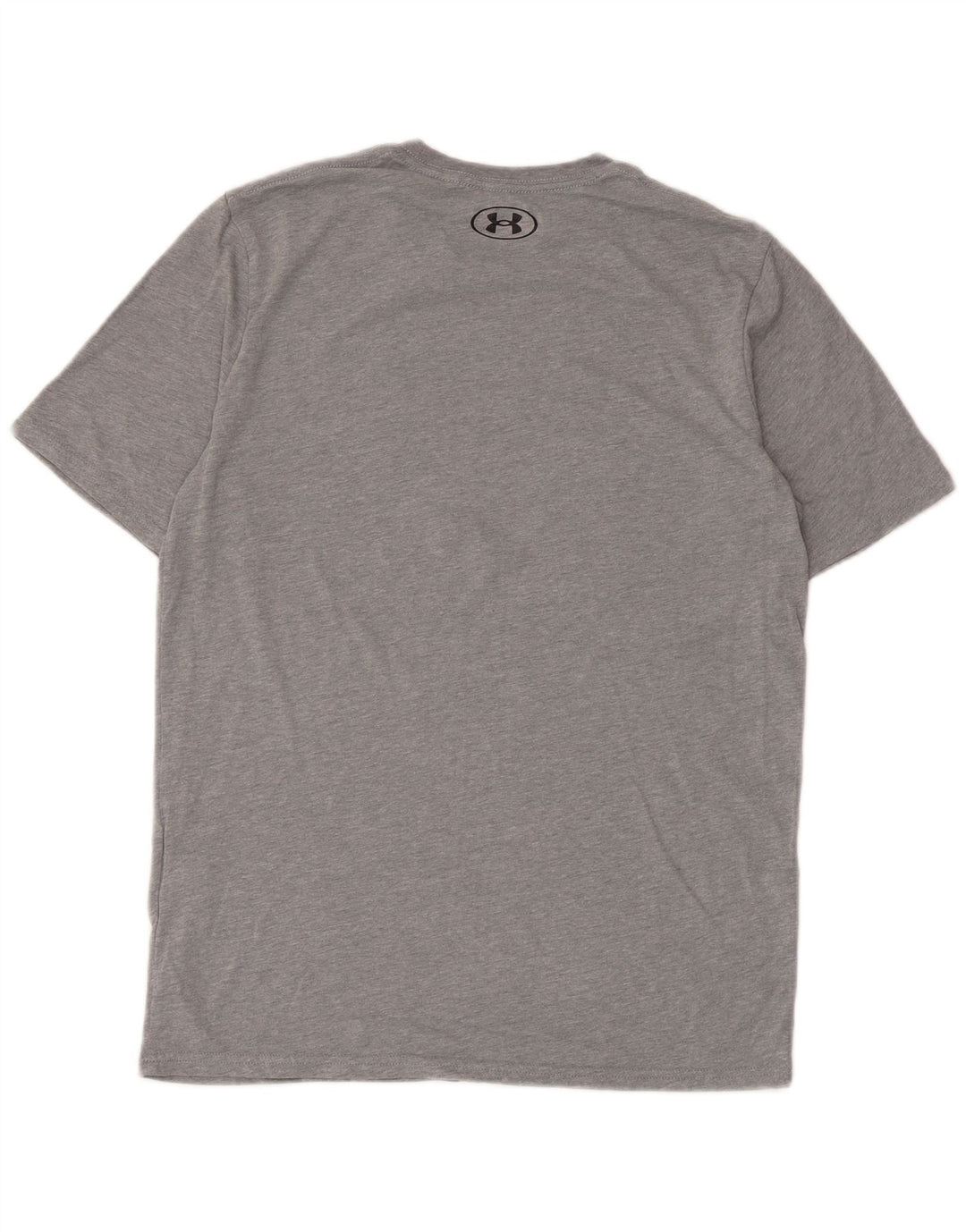 Under Armour Herre T-Shirt Top Lille Grå Bomuld