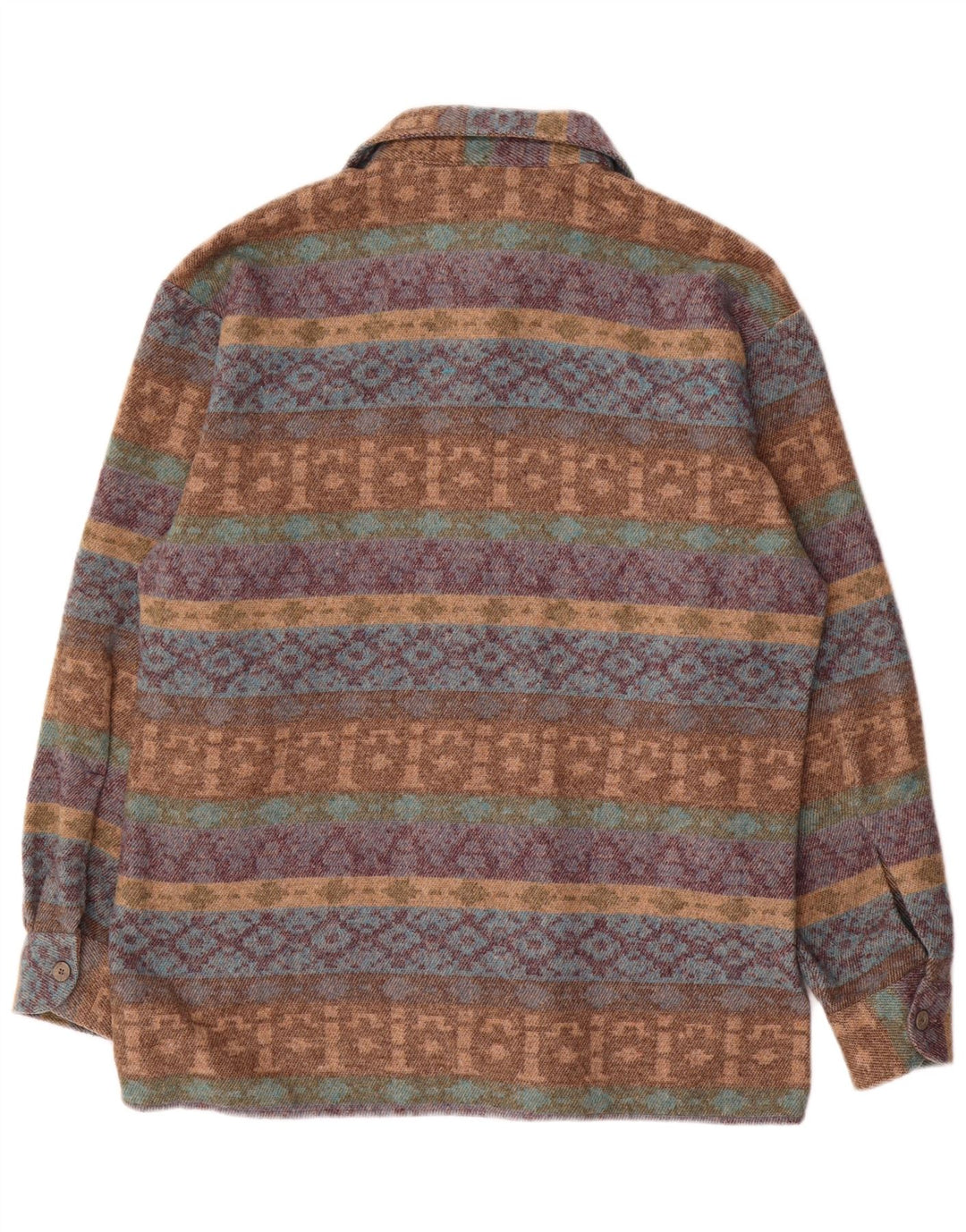 Club D'Amingo herre flannelskjorte str. 38/40 Medium Flerfarvet Fair Isle