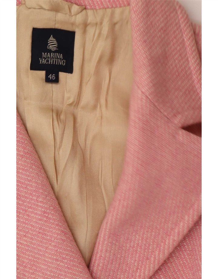 Marina Yachting Dame Overfrakke IT 46 Stor Pink Uld