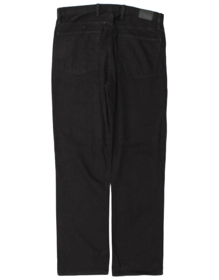 Gap Straight Jeans til mænd W36 L34 Sort bomuld