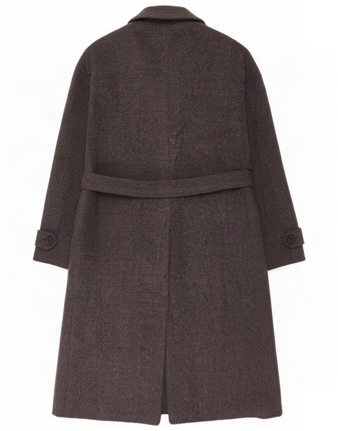 Marella oversize overfrakke til kvinder UK 10 Small Grey Sildebensuld