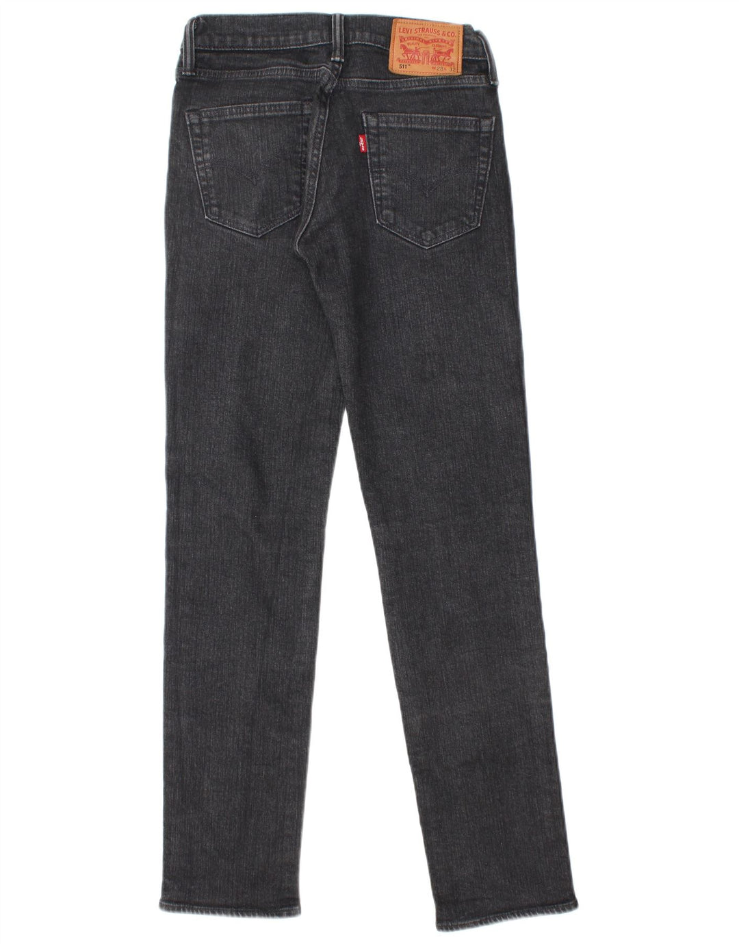 Levi's Herre 511 Slim Jeans W28 L32 Sort Bomuld