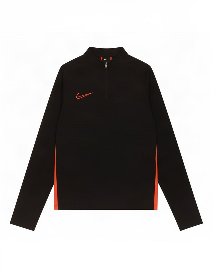Nike Boys Dri Fit Pullover Træningsdragt Top 12-13 år Stor Sort